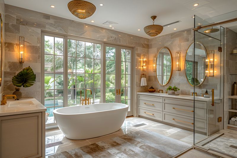 Luxury Bathroom Remodel with Freestanding Tub